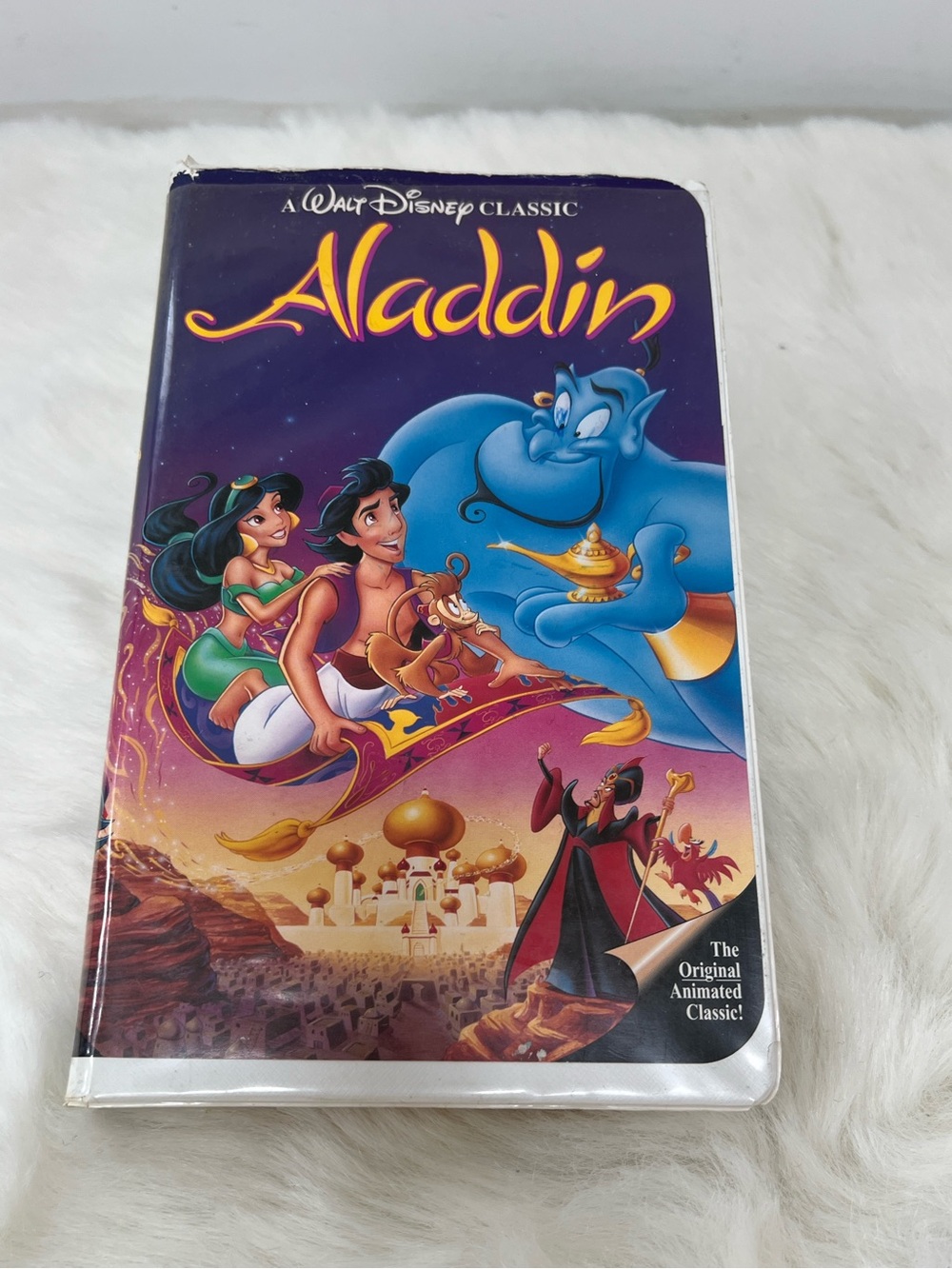 Walt Disney Aladdin VHS Tape  vintage collectable
